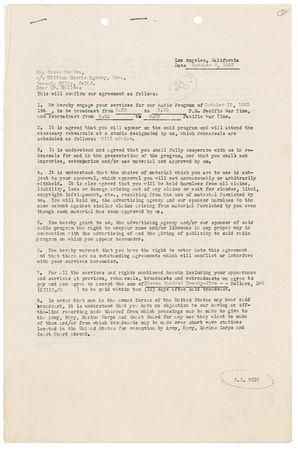 Lot #1108 Orson Welles: Back to the airwaves - Image 2