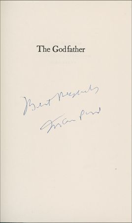 Lot #534 Mario Puzo Book - Image 1