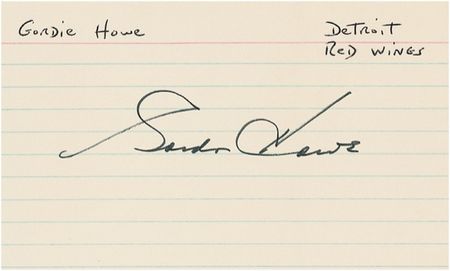 Lot #1274 Hockey Greats Signature - Image 4