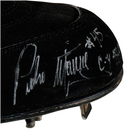 Lot #1353 Pedro Martinez: Pedro game-used cleats - Image 2