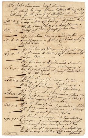 Lot #225 Oliver Ellsworth and Jedediah Huntington Signed Document - Image 1