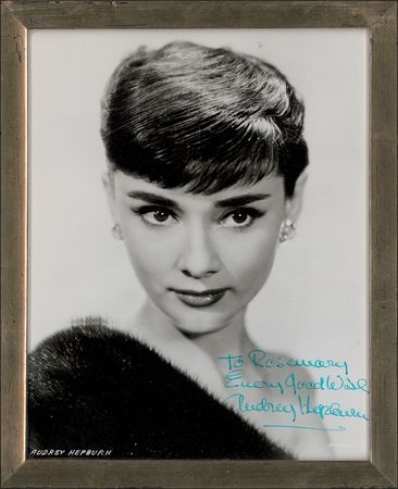Lot #913 Audrey Hepburn: An early “Swiss” Audrey with unusual documentation - Image 1