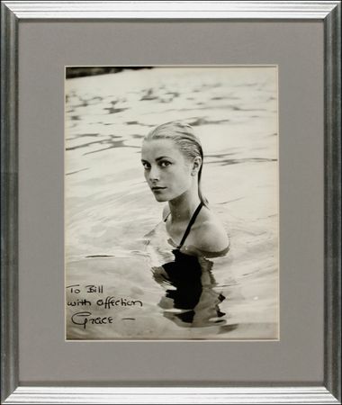 Lot #945 Grace Kelly Signed Photograph - Image 1