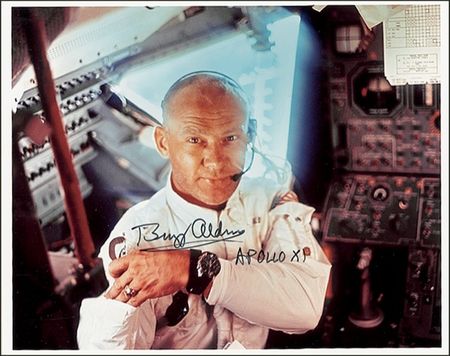 Lot #402 Buzz Aldrin and James Lovell Group Lot - Image 2