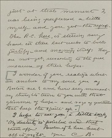 Lot #190 Clara Barton: “These especially Red Cross days ... are made to bear a little heavily on me” - Image 3