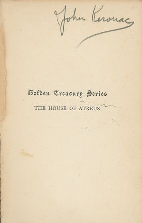 Lot #507 Jack Kerouac: Kerouac’s copy of an ancient Greek classic - Image 2