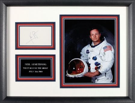 Lot #426 Neil Armstrong Signature - Image 1