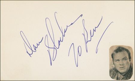 Lot #794 Bonanza: Signatures of the Cartwrights - Image 4