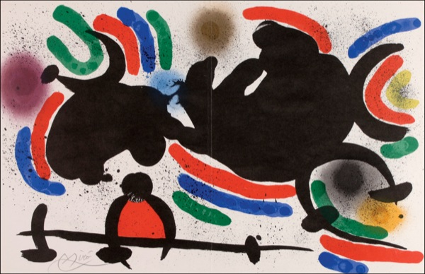 Lot 526 Joan Miro Print