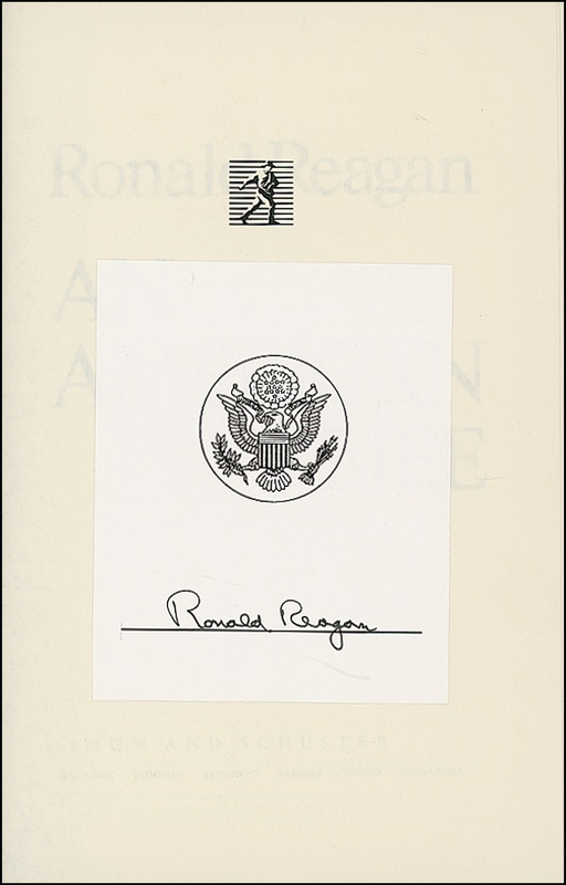 Lot 114 Ronald Reagan Book