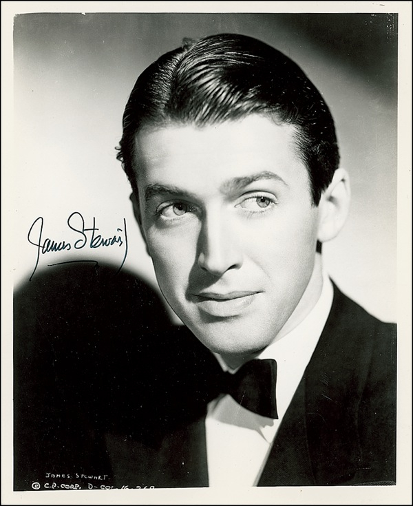 Lot 1082 James Stewart Signed Photograph