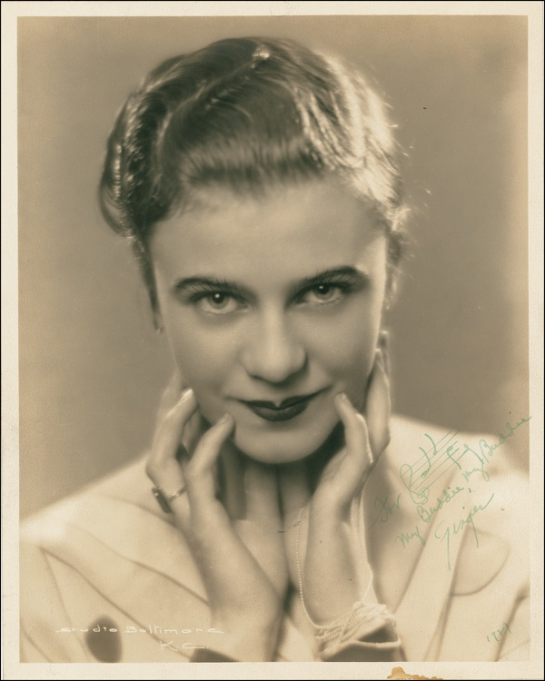 Lot 1053 Ginger Rogers Signed Photograph