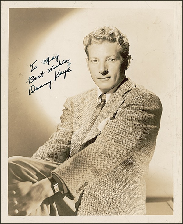 Lot 970 Danny Kaye Signed Photograph