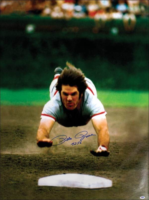 Lot 1385 Pete Rose Signed Photograph