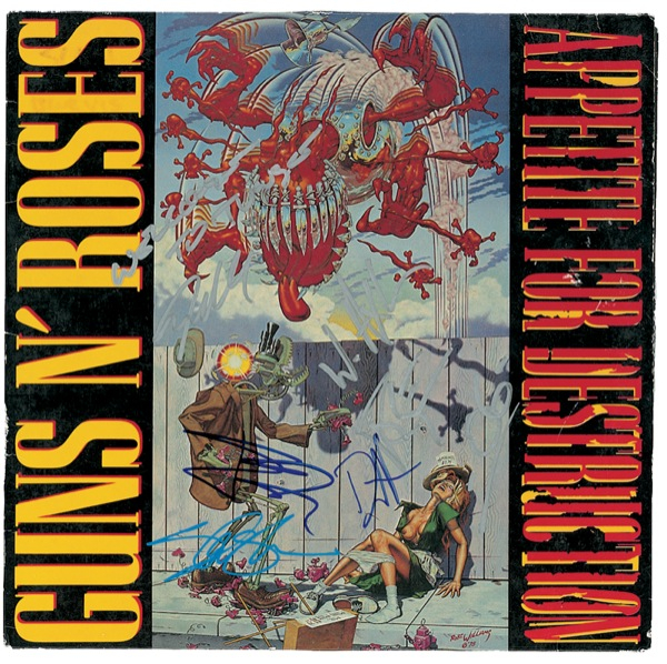 Lot 673 Guns N? Roses Album