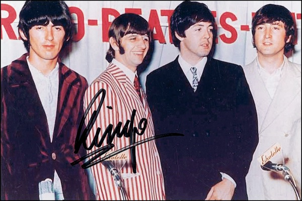 Lot 621 Beatles: Starr, Ringo Signed Photograph