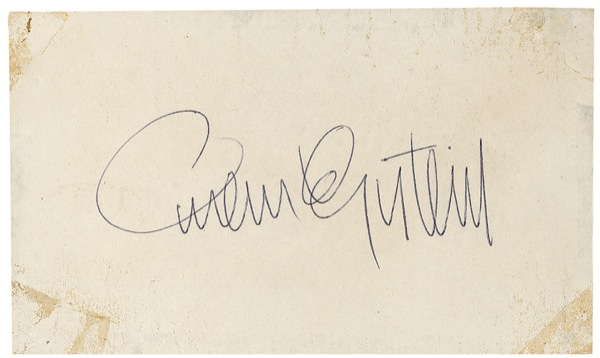 Lot 614 Beatles: Epstein, Brian Signature