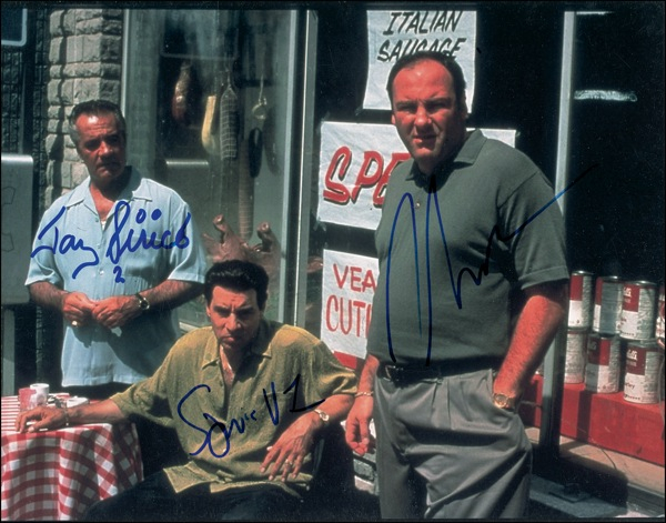 Lot 1071 The Sopranos Signed Photograph