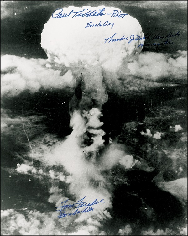 Lot 321 Enola Gay Signed Photograph