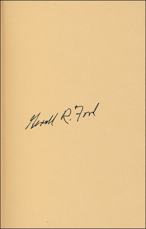 Lot 51 Gerald Ford Book
