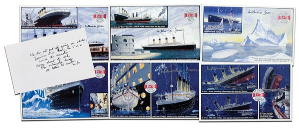 Lot 286 Titanic: Dean, Millvina Group Lot