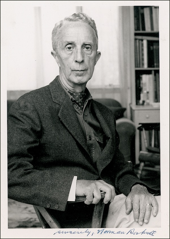 Lot 532 Norman Rockwell Signed Photograph