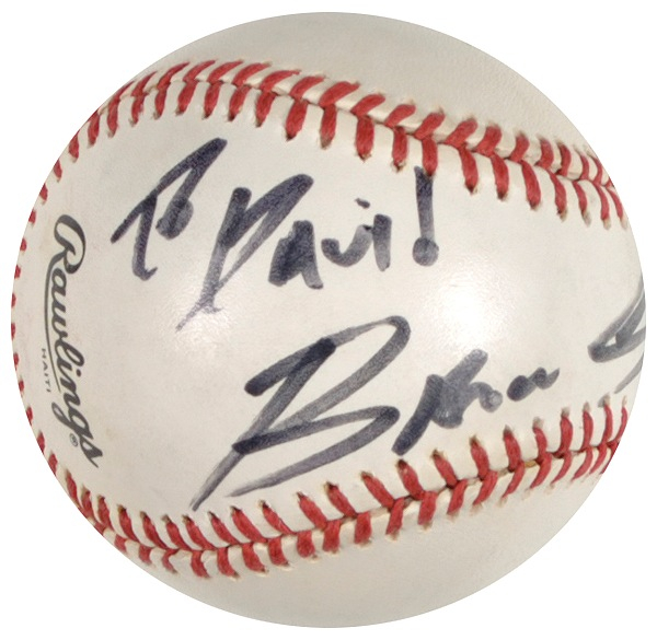 Lot 759 Bruce Springsteen Baseball
