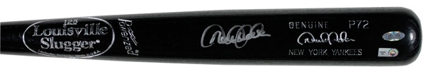 Lot 1250 Derek Jeter Baseball Bat