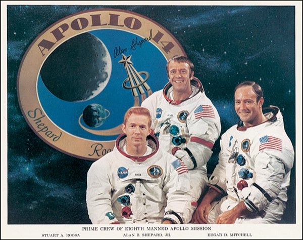 Lot 462 Alan Shepard Signed Photograph