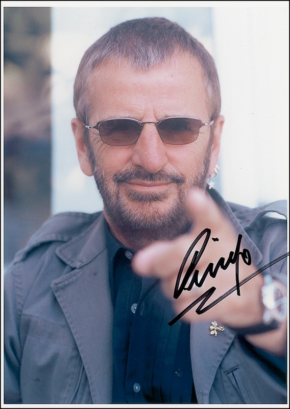 Lot 623 Beatles: Starr, Ringo Signed Photograph