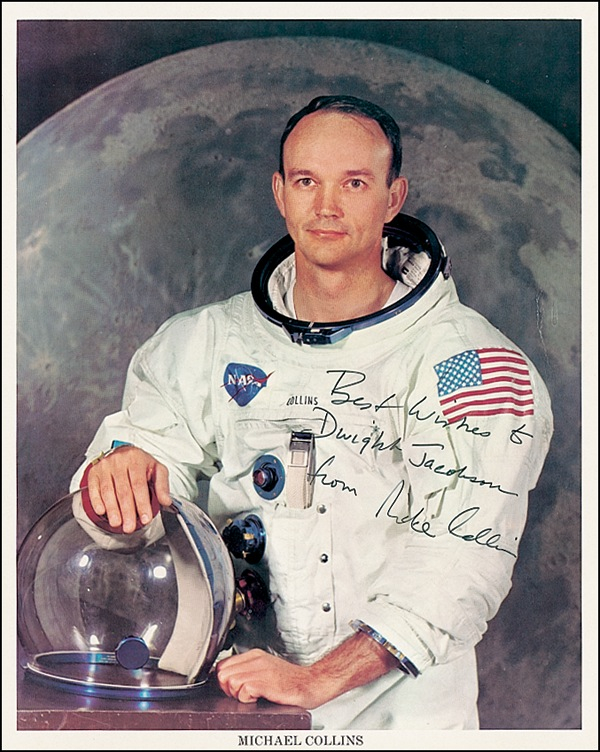 Lot 425 Michael Collins Signed Photograph