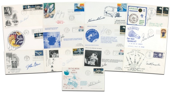 Lot 412 Astronauts: A baker?s dozen, including seven moonwalkers