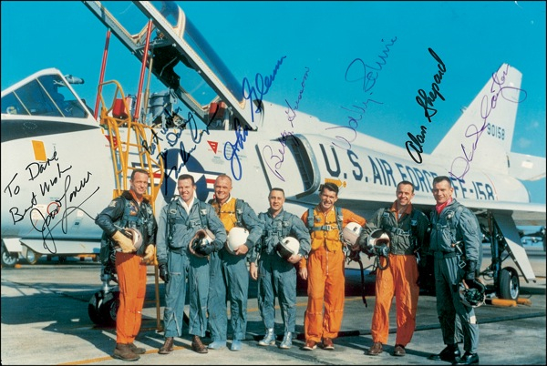 Lot 450 Mercury Astronauts Signed Photograph