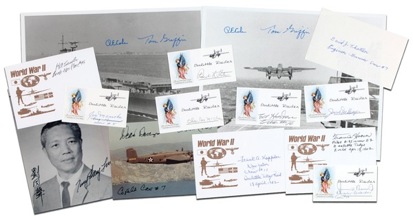 Lot 316 Doolittle?s Raiders Group Lot