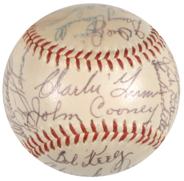 Lot 1311 Milwaukee Braves Baseball