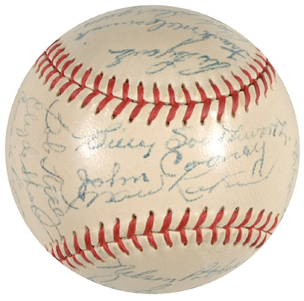 Lot 1155 Boston Braves Baseball