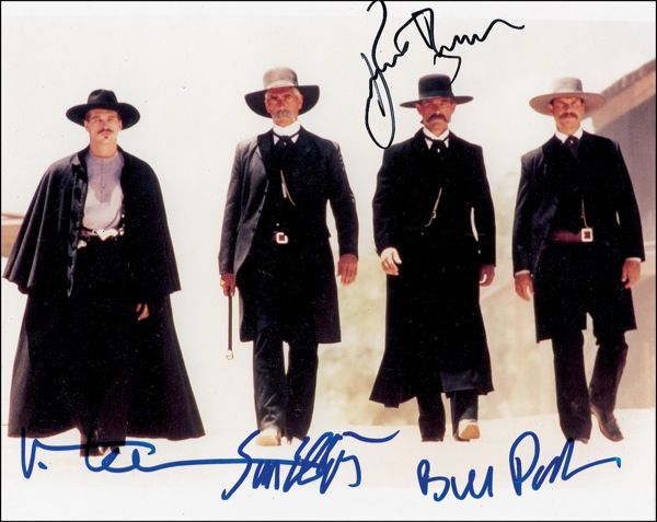 Lot 1095 Tombstone Signed Photograph