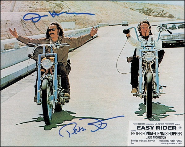 Lot 884 Easy Rider Signed Photograph