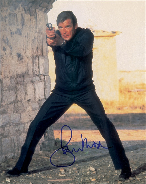 Lot 957 James Bond: Moore, Roger Signed Photograph