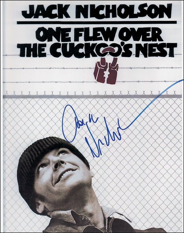 Lot 1031 Jack Nicholson Signed Photograph