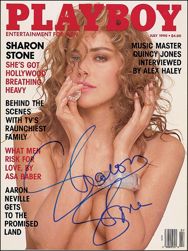 Lot 1087 Sharon Stone Magazine
