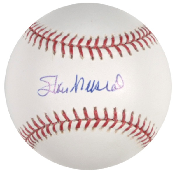 Lot 1321 Stan Musial Baseball