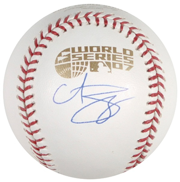 Lot 1402 Curt Schilling Baseball