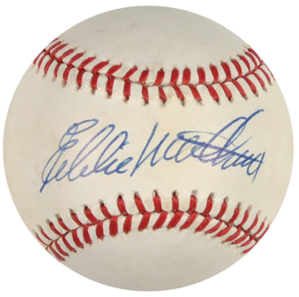 Lot 1302 Eddie Mathews Sports Gear