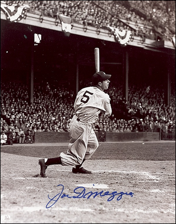 Lot 1195 Joe DiMaggio Signed Photograph