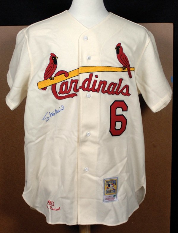 Lot 1323 Stan Musial Baseball Jersey