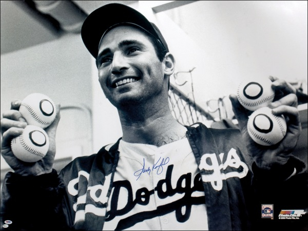 Lot 1271 Sandy Koufax Signed Photograph