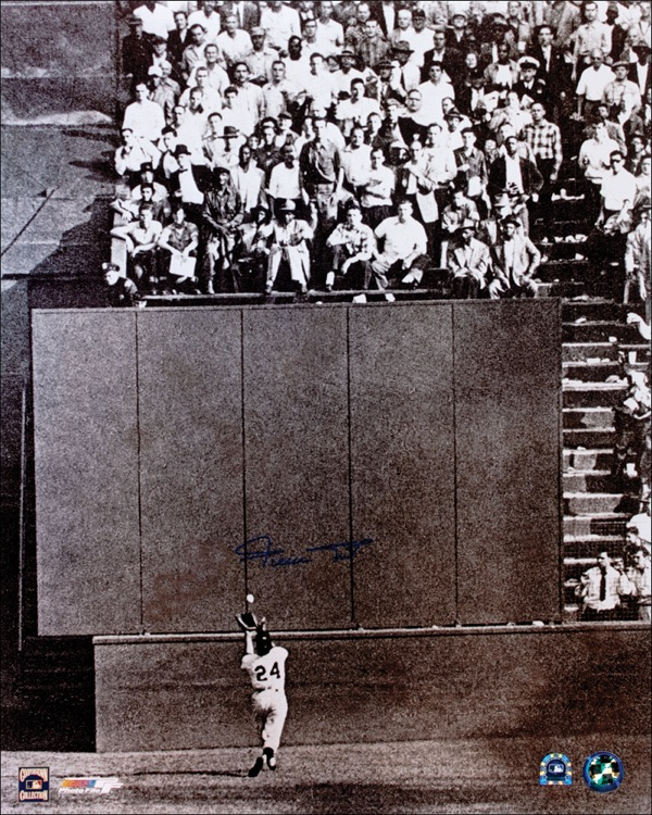 Lot 1304 Willie Mays Signed Photograph
