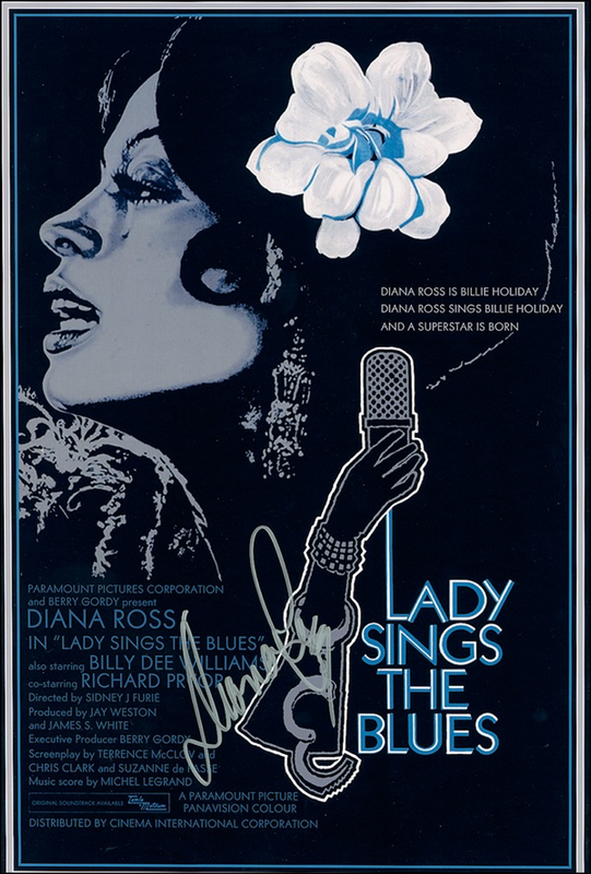 Lot 747 Diana Ross Signed Photograph