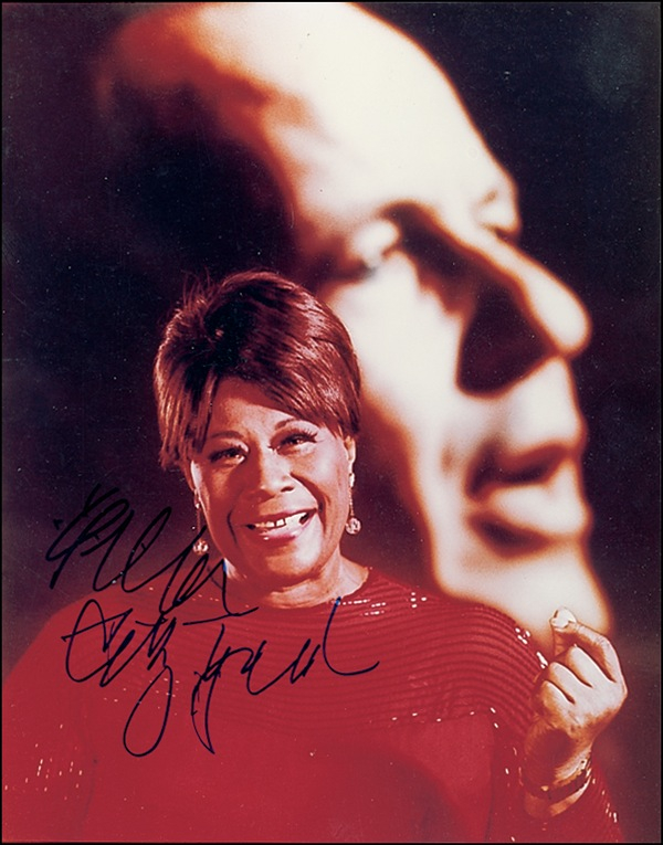 Lot 665 Ella Fitzgerald Signed Photograph